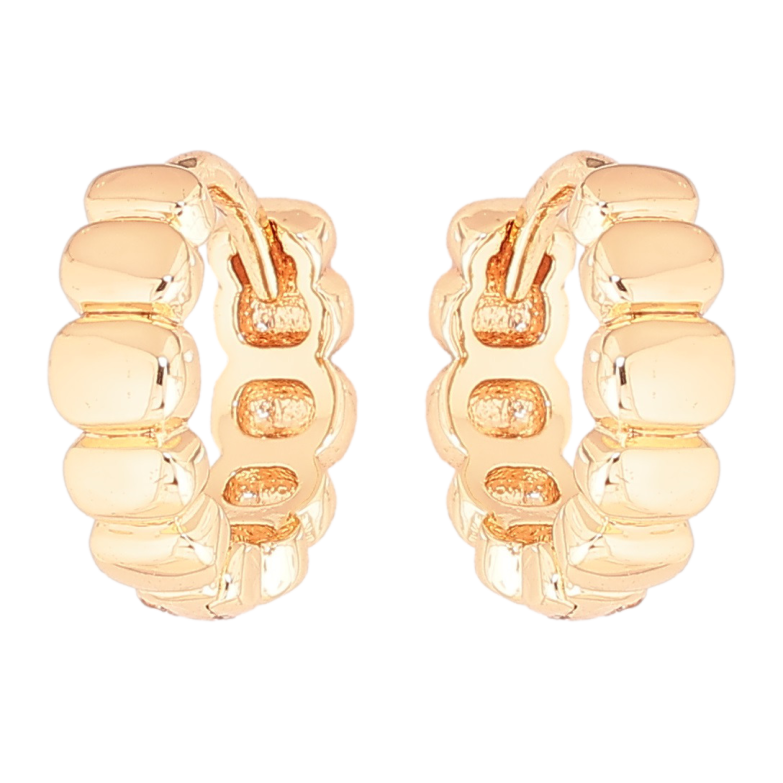 Серьги Xuping M&L Цвет 18K колечки Декоративный узор фото №1 Серьги Xuping M&L Цвет 18K колечки Декоративный узор фото №1