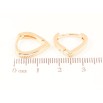 Сережки Xuping M&L Колір 18K колечка «Декоративні» фото №2 Сережки Xuping M&L Колір 18K колечка «Декоративні» фото №2