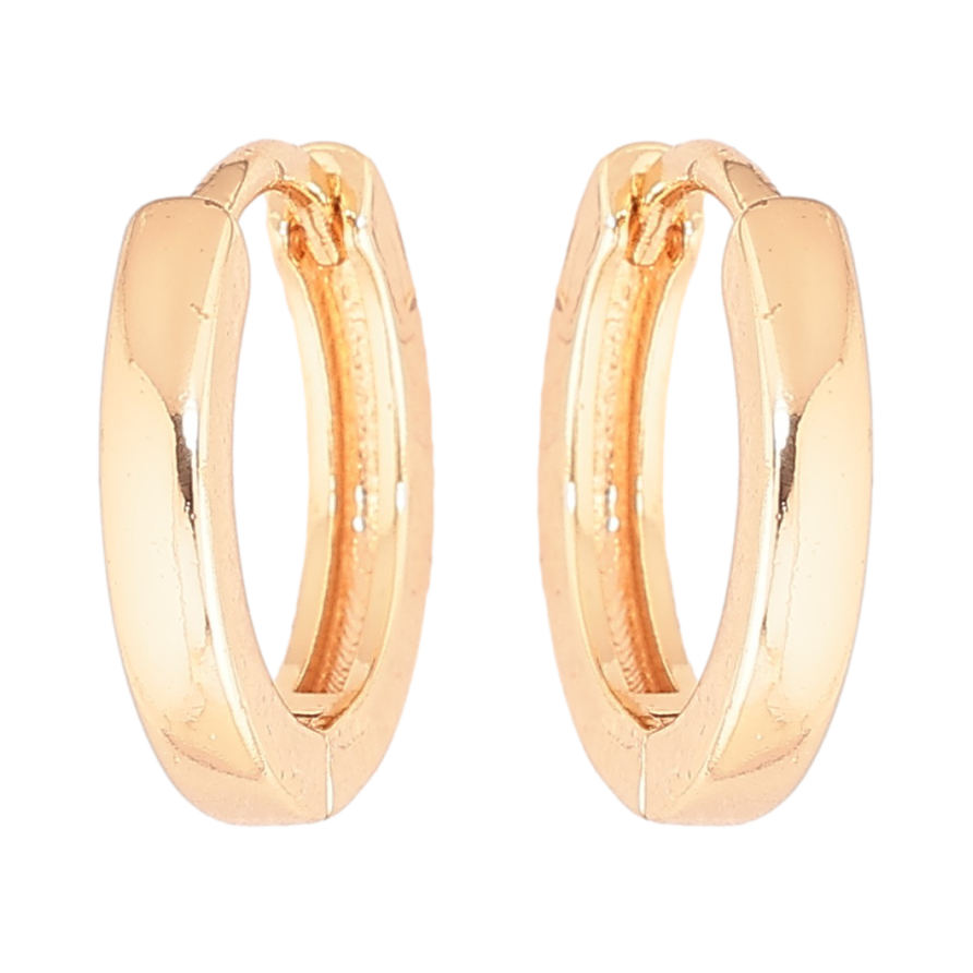 Серьги Xuping M&L Цвет 18K колечки Классика, шир. 2мм ø 14мм фото №1 Серьги Xuping M&L Цвет 18K колечки Классика, шир. 2мм ø 14мм фото №1