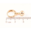 Серьги Xuping M&L Цвет 18K подвески на колечках Шарики ø 6мм фото №2 Серьги Xuping M&L Цвет 18K подвески на колечках Шарики ø 6мм фото №2
