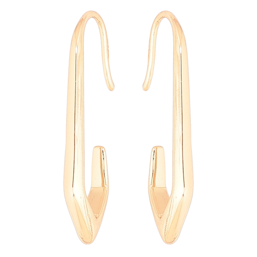 Серьги Xuping Позолота 18K французский замок Декоративный узор фото №1 Серьги Xuping Позолота 18K французский замок Декоративный узор фото №1