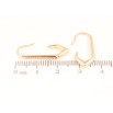 Серьги Xuping Позолота 18K французский замок Декоративный узор фото №2 Серьги Xuping Позолота 18K французский замок Декоративный узор фото №2