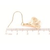 Серьги Xuping Позолота 18K французский замок Листики фото №2 Серьги Xuping Позолота 18K французский замок Листики фото №2