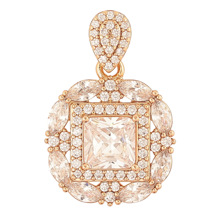 Кулон Xuping Позолота 18K «Інкрустація кристалами» для ланцюжка до 4мм фото №19
