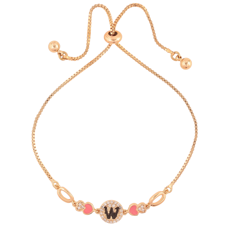 Браслет Xuping M&L Цвет 18K Цепочка с декоративной вставкой с буквой W на бегунке, длинна 12-24см х 1мм фото №9 Браслет Xuping M&L Цвет 18K Цепочка с декоративной вставкой с буквой W на бегунке, длинна 12-24см х 1мм фото №9