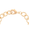 Браслет Xuping M&L Цвет 18K Цепочка плетения Якорное с узором» длина 21см х 10мм фото №2
