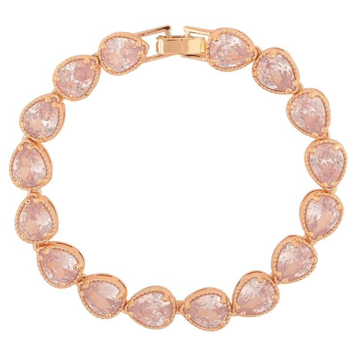 Браслет Xuping M&L Колір 18K «Доріжка краплеподібних кристалів» довжина 19.5см х 8мм фото №7 Браслет Xuping M&L Колір 18K «Доріжка краплеподібних кристалів» довжина 19.5см х 8мм фото №7