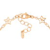 Браслет Xuping M&L Цвет 18K Цепочка с декоративными вставками» длинна с доп. цепочкой 17-20см х 2-16мм фото №2