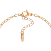 Браслет Xuping M&L Цвет 18K Цепочка с подвесками» длинна с доп. цепочкой 17.5-20.5см х 2.5мм фото №2
