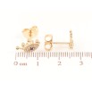 Сережки Xuping Позолота 18K пусети «Кристальні очі» фото №2 Сережки Xuping Позолота 18K пусети «Кристальні очі» фото №2