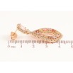 Серьги Xuping JEAN GOUJON Позолота 18K пусеты Роскошные подвески с инкрустацией разноцветными кристаллами фото №2