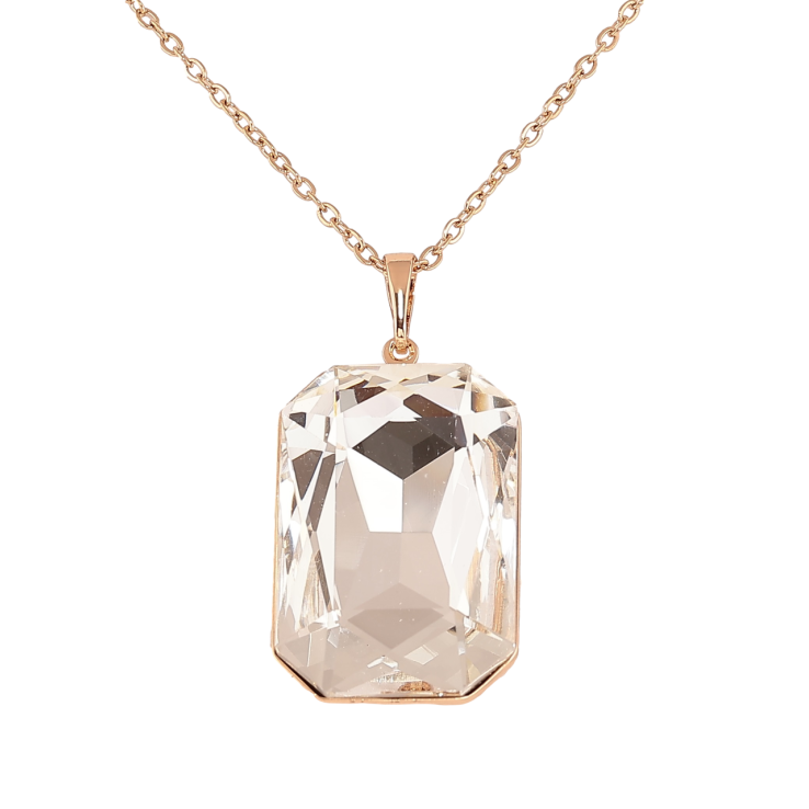 Кулон Xuping колір 18K з кристалами Swarovski на ланцюжку Кристал Clear, 19х28мм» довжина 40-45см х 2мм фото №21 Кулон Xuping колір 18K з кристалами Swarovski на ланцюжку Кристал Clear, 19х28мм» довжина 40-45см х 2мм фото №21