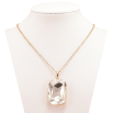 Кулон Xuping колір 18K з кристалами Swarovski на ланцюжку Кристал Clear, 19х28мм» довжина 40-45см х 2мм фото №2 Кулон Xuping колір 18K з кристалами Swarovski на ланцюжку Кристал Clear, 19х28мм» довжина 40-45см х 2мм фото №2