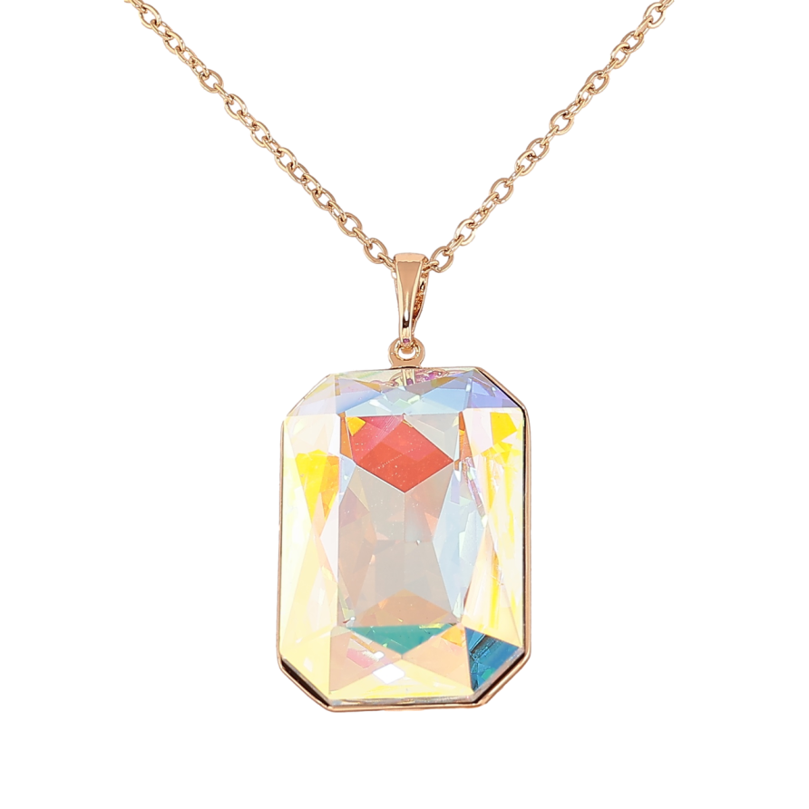 Кулон Xuping колір 18K з кристалами Swarovski на ланцюжку Кристал Shimmer, 19х28мм» довжина 40-45см х 2мм фото №1 Кулон Xuping колір 18K з кристалами Swarovski на ланцюжку Кристал Shimmer, 19х28мм» довжина 40-45см х 2мм фото №1