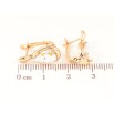 Серьги Xuping Позолота 18K английский замок Радужные кристальные капельки фото №2 Серьги Xuping Позолота 18K английский замок Радужные кристальные капельки фото №2