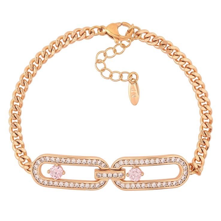 Браслет Xuping Позолота 18K «Ланцюжок з декоративною вставкою» довжина з доп. ланцюжком 17-20см х 4-10мм фото №14 Браслет Xuping Позолота 18K «Ланцюжок з декоративною вставкою» довжина з доп. ланцюжком 17-20см х 4-10мм фото №14