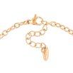 Браслет Xuping Позолота 18K Цепочка с сердечками длина с доп.цепочка 17-20см х 3мм фото №2