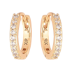 Серьги Xuping Позолота 18K подвески на колечках Красные кристальные сердечки 2 в 1 фото №3 Серьги Xuping Позолота 18K подвески на колечках Красные кристальные сердечки 2 в 1 фото №3