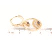 Сережки Xuping Позолота 18K підвіски на колечках «Очі з чорними кристалами» фото №2 Сережки Xuping Позолота 18K підвіски на колечках «Очі з чорними кристалами» фото №2