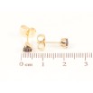Серьги Xuping M&L Цвет 18K пусеты Черные кристальные сердечки 4х4мм фото №2 Серьги Xuping M&L Цвет 18K пусеты Черные кристальные сердечки 4х4мм фото №2
