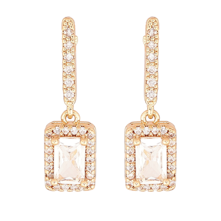Серьги Xuping M&L Цвет 18K пусеты Кристальные подвески фото №16 Серьги Xuping M&L Цвет 18K пусеты Кристальные подвески фото №16