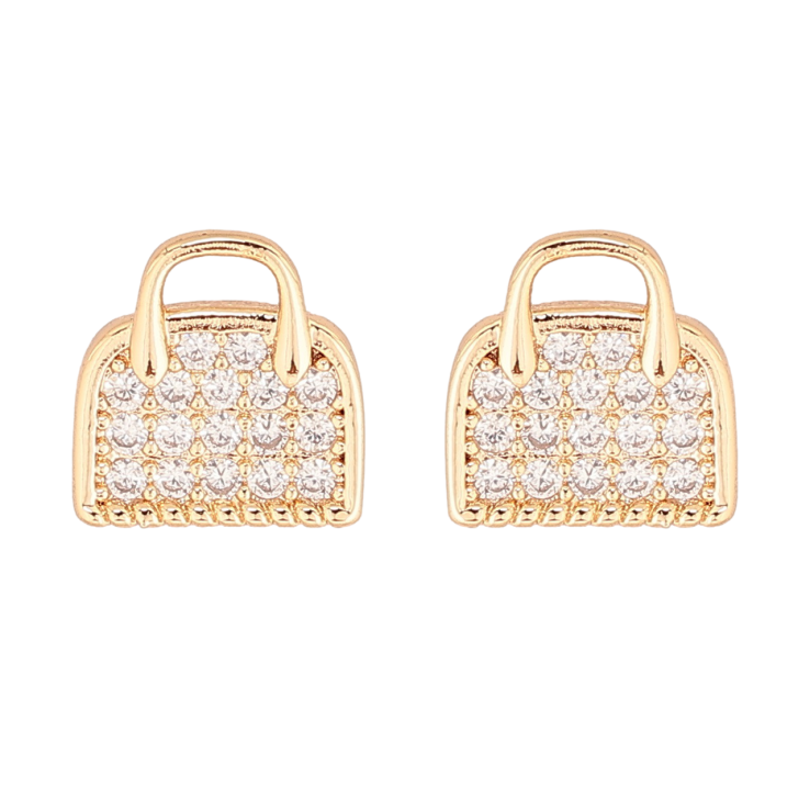 Серьги Xuping M&L Цвет 18K пусеты Сумочки фото №19 Серьги Xuping M&L Цвет 18K пусеты Сумочки фото №19