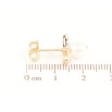 Серьги Xuping M&L Цвет 18K пусеты Кристальные банты с жемчужинами фото №2 Серьги Xuping M&L Цвет 18K пусеты Кристальные банты с жемчужинами фото №2