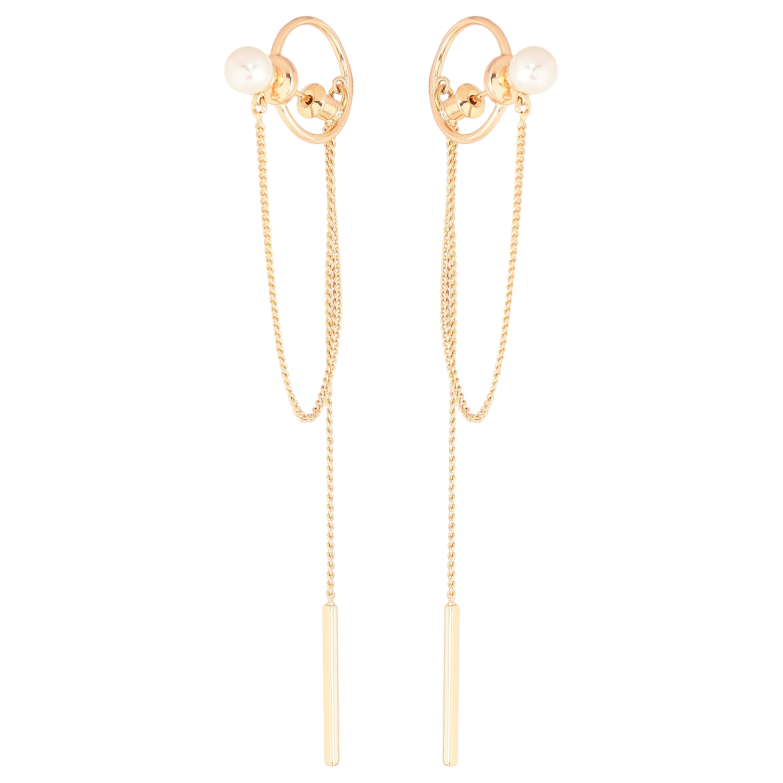 Сережки Xuping M&L Колір 18K пусети «Декоративні підвіски» фото №13 Сережки Xuping M&L Колір 18K пусети «Декоративні підвіски» фото №13