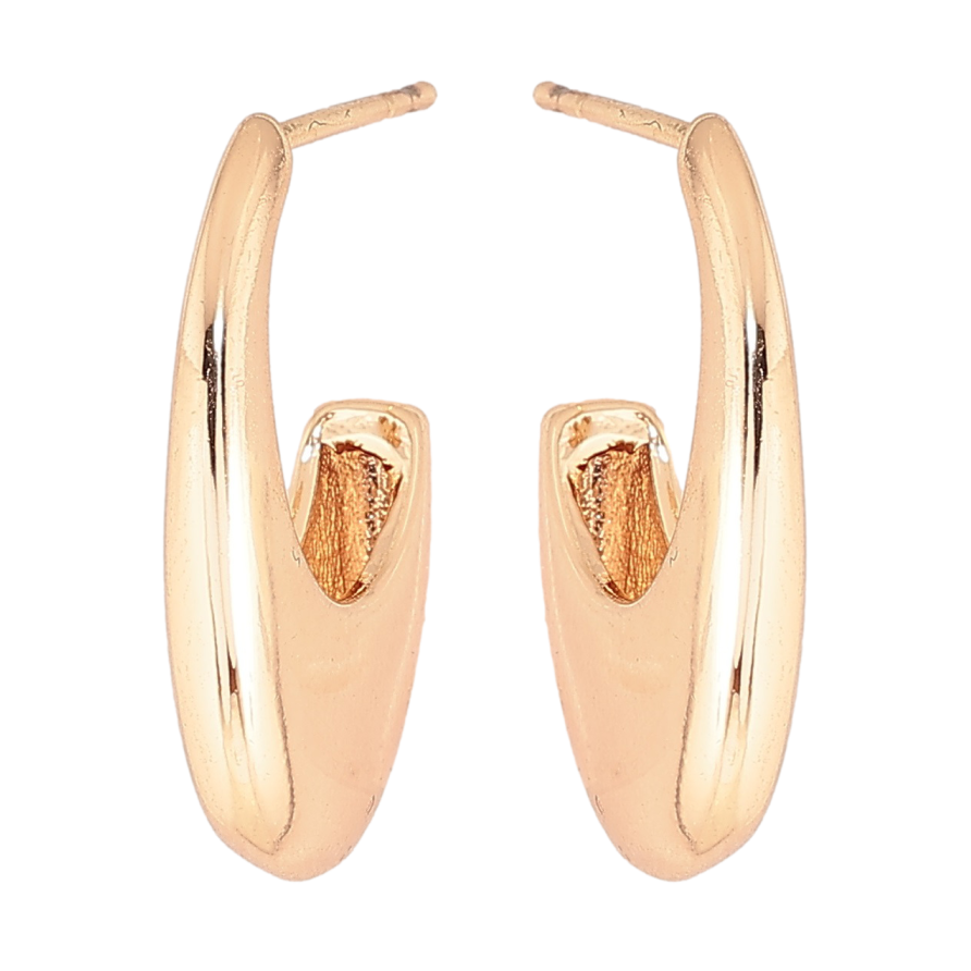 Серьги Xuping M&L Цвет 18K пусеты Декоративные дуги фото №1