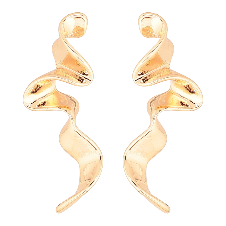 Сережки Xuping M&L Колір 18K пусети «Авангард» фото №1 Сережки Xuping M&L Колір 18K пусети «Авангард» фото №1