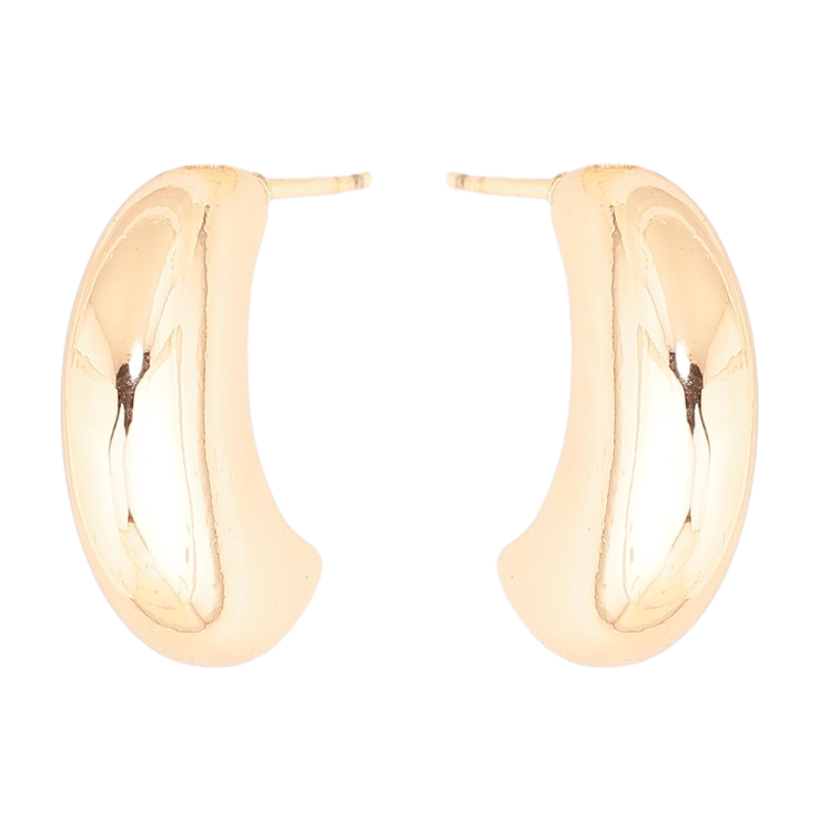 Серьги Xuping M&L Цвет 18K пусеты Объемные дуги фото №23 Серьги Xuping M&L Цвет 18K пусеты Объемные дуги фото №23