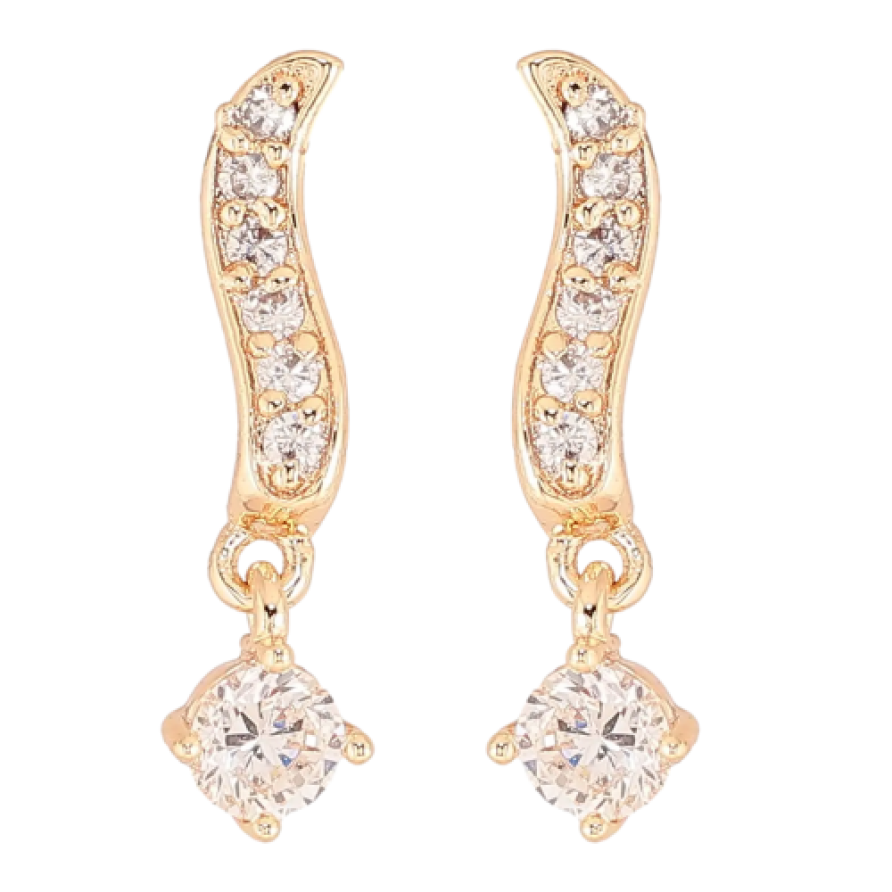 Сережки Xuping M&L Колір 18K пусети «Декоративні підвіски» фото №1 Сережки Xuping M&L Колір 18K пусети «Декоративні підвіски» фото №1