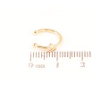Сережки Xuping Позолота 18K моно-кафа «Візерунок трикутник» (1шт) фото №2 Сережки Xuping Позолота 18K моно-кафа «Візерунок трикутник» (1шт) фото №2