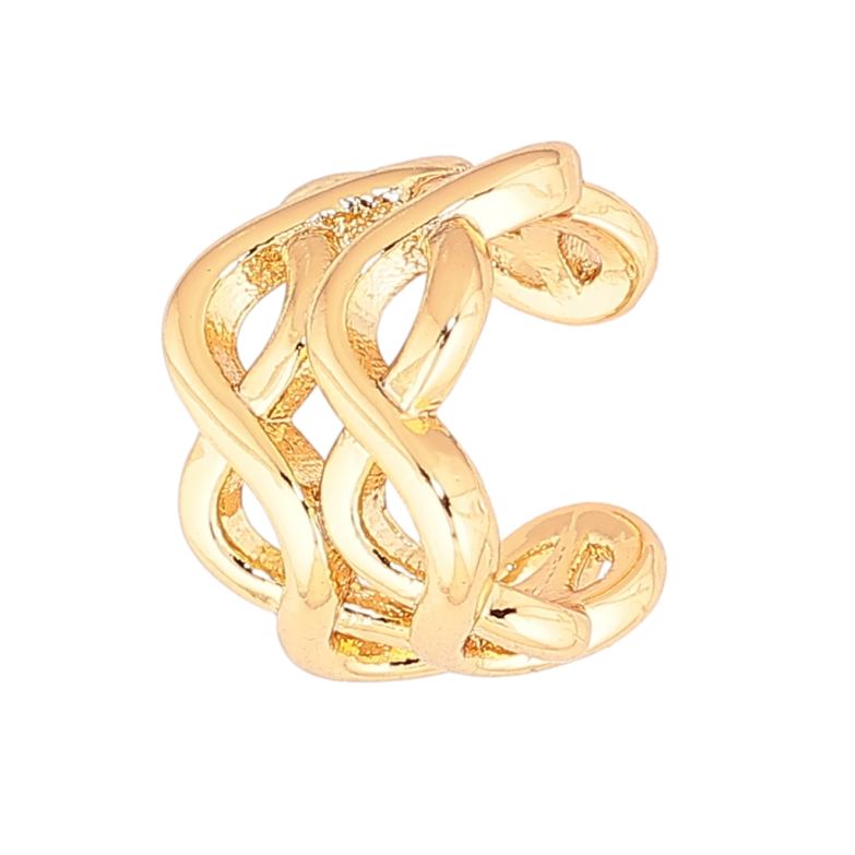 Сережки Xuping Позолота 18K моно-кафа «Декоративний візерунок» (1шт) фото №24 Сережки Xuping Позолота 18K моно-кафа «Декоративний візерунок» (1шт) фото №24