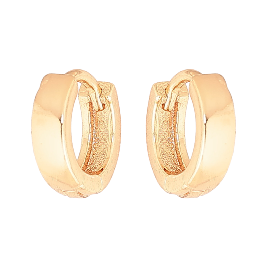Серьги Xuping M&L Цвет 18K колечки Классика, шир. 3мм ø 10мм фото №1 Серьги Xuping M&L Цвет 18K колечки Классика, шир. 3мм ø 10мм фото №1