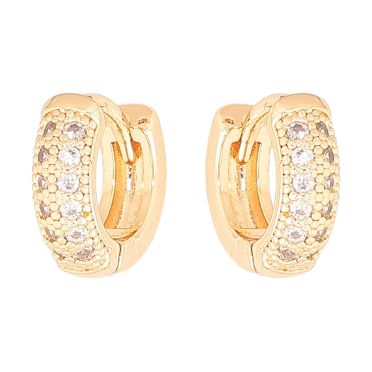 Серьги Xuping M&L Цвет 18K колечки Инкрустация кристаллами фото №11 Серьги Xuping M&L Цвет 18K колечки Инкрустация кристаллами фото №11