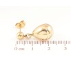 Серьги Xuping TTM Stainless Steel цвет 14К пусеты Подвески капельки фото №2 Серьги Xuping TTM Stainless Steel цвет 14К пусеты Подвески капельки фото №2
