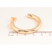 Серьги Xuping Позолота 18K пусеты Дуги ø 4см фото №2