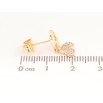 Серьги Xuping Позолота 18K пусеты Сердечки фото №2 Серьги Xuping Позолота 18K пусеты Сердечки фото №2