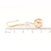 Серьги Xuping Позолота 18K французский замок Подвески с кристаллами фото №2