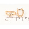 Серьги Xuping Позолота 18K английский замок Звезды фото №2