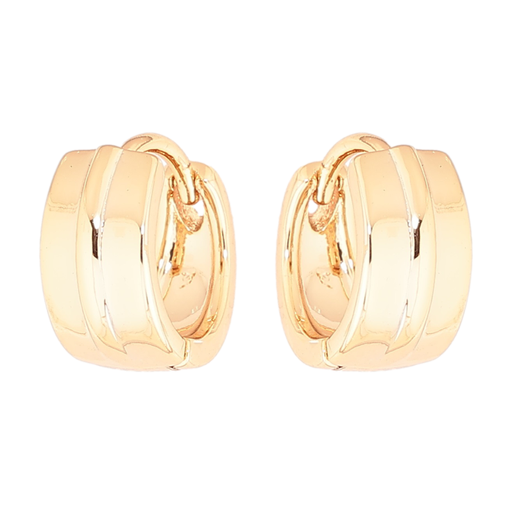 Серьги Xuping Позолота 18K колечки Декоративный узор фото №6 Серьги Xuping Позолота 18K колечки Декоративный узор фото №6