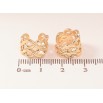 Сережки Xuping M&L Колір 18K кафи «Декоративний візерунок» фото №2 Сережки Xuping M&L Колір 18K кафи «Декоративний візерунок» фото №2