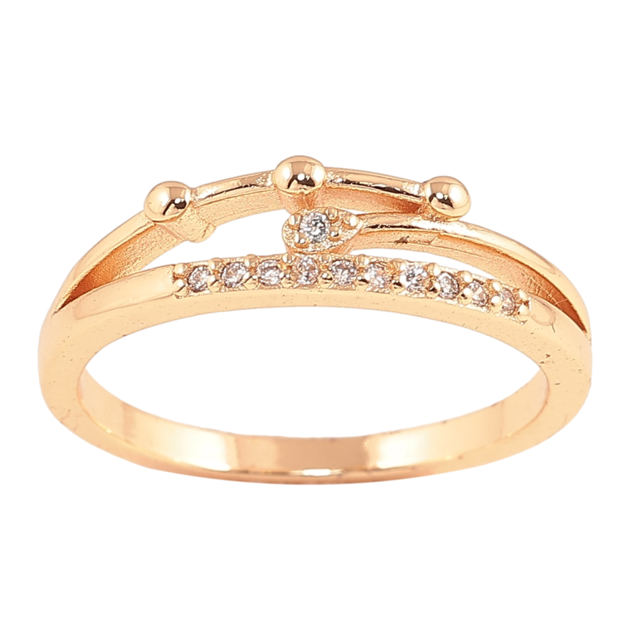 Каблучка Xuping M&L Колір 18К «Декоративний візерунок» фото №1