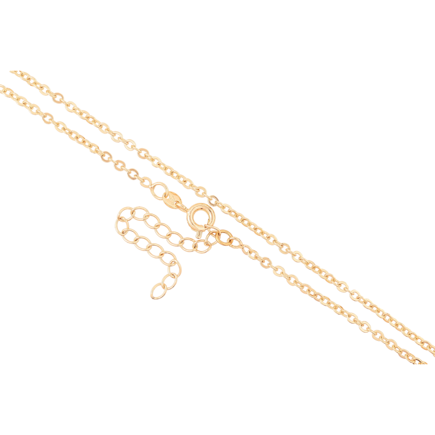 Ланцюжок Xuping M&L Колір 18К «Плетіння Якірне» довжина 41-46см х 2мм фото №1 Ланцюжок Xuping M&L Колір 18К «Плетіння Якірне» довжина 41-46см х 2мм фото №1