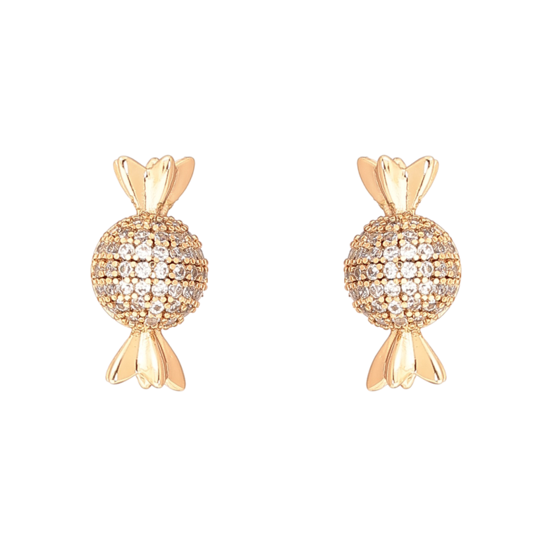 Сережки Xuping Позолота 18K пусети «Цукерочки» фото №23 Сережки Xuping Позолота 18K пусети «Цукерочки» фото №23