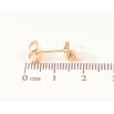Серьги Xuping Позолота 18K пусеты Сердечки с жемчужными подвесками фото №2 Серьги Xuping Позолота 18K пусеты Сердечки с жемчужными подвесками фото №2