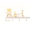 Сережки Xuping Позолота 18K пусети «Бантики з кристалами» фото №2 Сережки Xuping Позолота 18K пусети «Бантики з кристалами» фото №2
