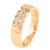 Каблучка Xuping Позолота 18K «Інкрустація кристалами» фото №2