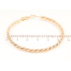Серьги Xuping Позолота 18K кольца (конго) Декоративный узор ø 5.5см фото №2 Серьги Xuping Позолота 18K кольца (конго) Декоративный узор ø 5.5см фото №2